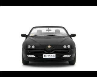 Alfa Romeo Spider 2.0 T.Spark 16V 1995 NERO Laudoracing 1:18 Resinemodell (Türen, Motorhaube... nicht zu öffnen!)